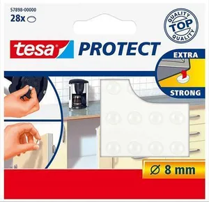Antirutsch-Schutzpads „Protect 57898“, transparent, 8 mm, TESA